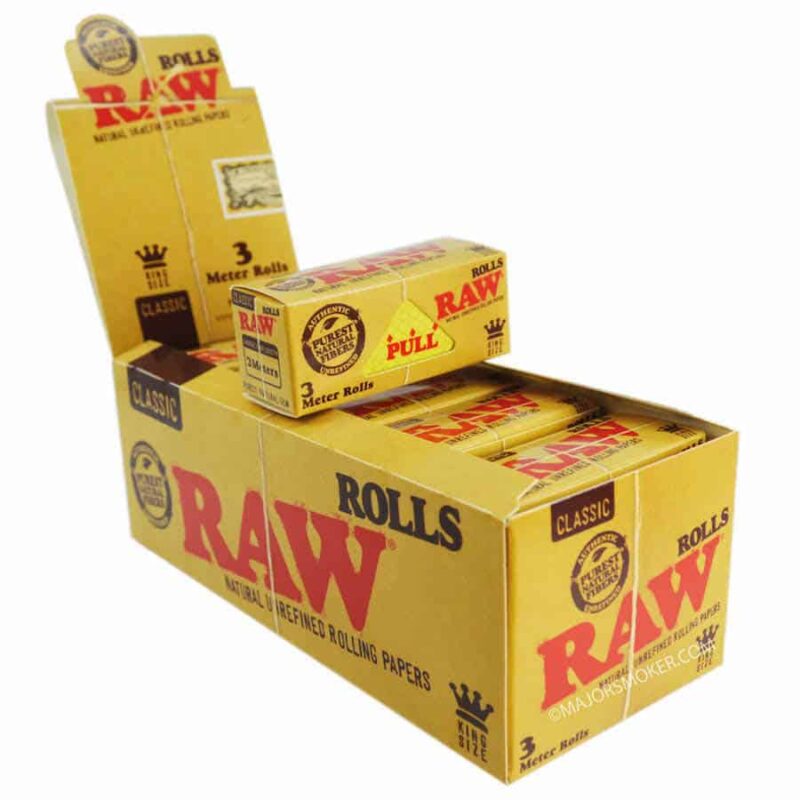 raw rolls, feuille raw rolls, rouleaux de papier à cigarette, buraliste en ligne, grossiste de feuille a rouler, feuille a rouler naturel, rolls king size, paquet de feuille rolls, feuille à rouler sans chlore, rouleaux de papier, rolls slim