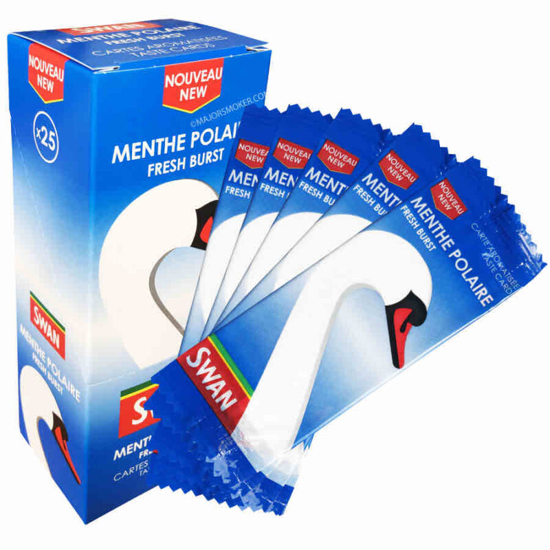 boite de carte fraicheur, carte fraicheur polaire, carte menthe glacée, tube menthol, filtre menthol, cigarette menthol