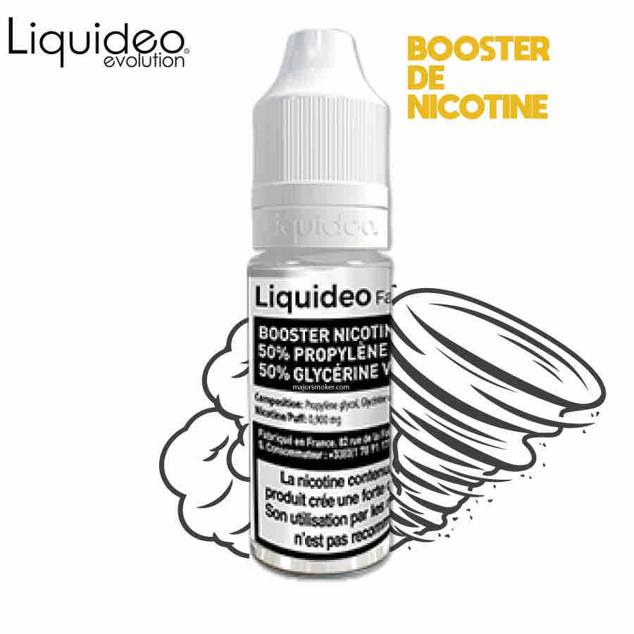 Booster de Nicotine pas cher - Liquideo - MajorSmoker