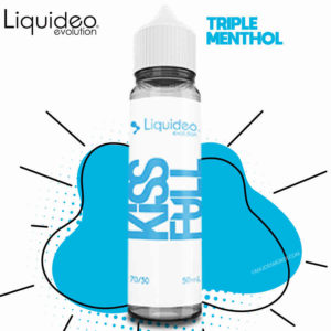 e liquide menthe, e liquide mentholé, liquideo kiss full, e-liquide pas cher, e liquide menthe fraiche, liquide mentholé, e-liquide saveur menthe, kiss full liquideo, meilleur e-liquide menthe, recharge e liquide mentholé