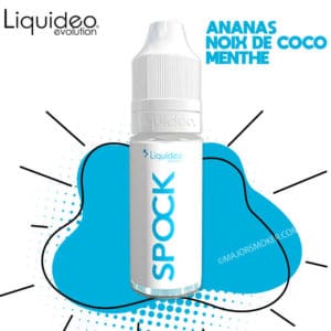 e-liquide ananas coco, meilleur e liquide fruite, e liquide spock, e-liquide spock pas cher, recharge e liquide 10 ml, spock liquideo, avis e-liquide spock, eliquide pas cher, e liquide spock pas cher, e liquide fruité au meilleur prix