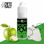 e-liquide pomme, pods e-liquide, e-liquide fruité, meilleur e-liquide pas cher, e liquide fifty, fifty salt popopom, fifty salt popopom prix, e-liquide sel de nicotine, sel de nicotine, nicotine liquide