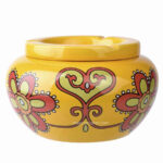 cendrier design, cendrier original, cendrier fermé, gros cendrier marocain, cendrier prix, cendrier pas cher, cendrier marocain prix, cendrier marocain pas cher, cendrier céramique, cendrier marocain jaune