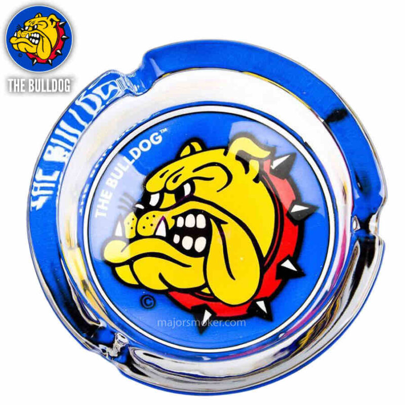cendrier en verre the bulldog bleu, cendrier de table bulldog, the bulldog, cendrier verre, cendrier en verre pas cher, cendrier en verre épais, cendrier original, cendrier design bulldog, cendrier bulldog pas cher, cendrier en verre the bulldog coffee shop