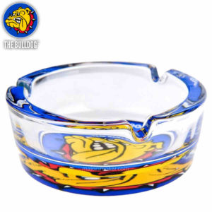 cendrier en verre the bulldog bleu, cendrier de table bulldog, the bulldog, cendrier verre, cendrier en verre pas cher, cendrier en verre épais, cendrier original, cendrier design bulldog, cendrier bulldog pas cher, cendrier en verre the bulldog coffee shop