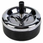cendrier en métal, cendrier poussoir vintage, cendrier à poussoir, cendrier extérieur, cendrier anti odeur, cendrier anti fumée, cendrier refermable, cendrier pas cher, cendrier sans odeur, grand cendrier poussoir