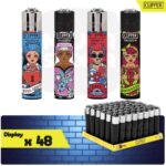 Briquet à pierre rechargeable, lot briquet clipper grand, briquet clipper pas cher, briquet clipper grand, clipper russian dolls, clipper russian