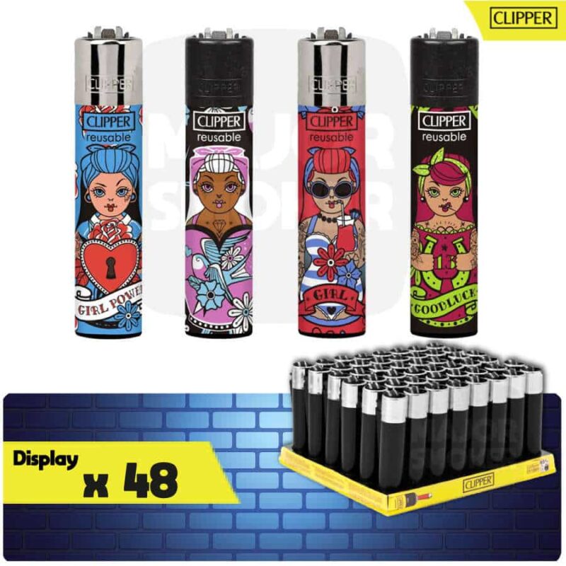Clipper-briquet-Large-petit-prix-display-rusian-dolls-majorsmoker.com Briquet à pierre rechargeable, lot briquet clipper grand, briquet clipper pas cher, briquet clipper grand, clipper russian dolls, clipper russian