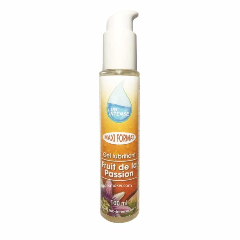 gel-lubrifiant-lub'intense-passion-100ml-majorsmoker.com lub intense, lubrifiant lub instense, lubrifant à base d'eau, lubrifiant fruit de la passion, meilleur lubrifiant, lubrifiant pas cher, meilleur lubrifiant, lubrifiant fruit de la pasison lub intense, fruit de la passion gel intime, gel intime pas cher