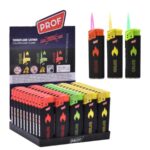 Briquet tempete flamme de couleur, briquet gaz pas cher, briquet tempete en gros