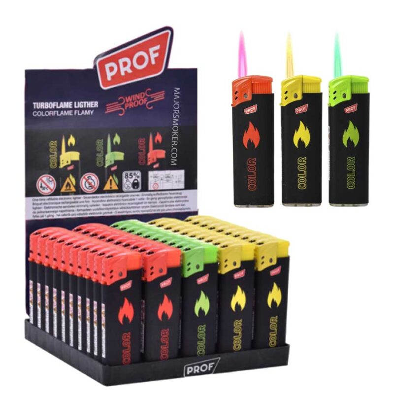 Briquet tempete flamme de couleur, briquet gaz pas cher, briquet tempete en gros