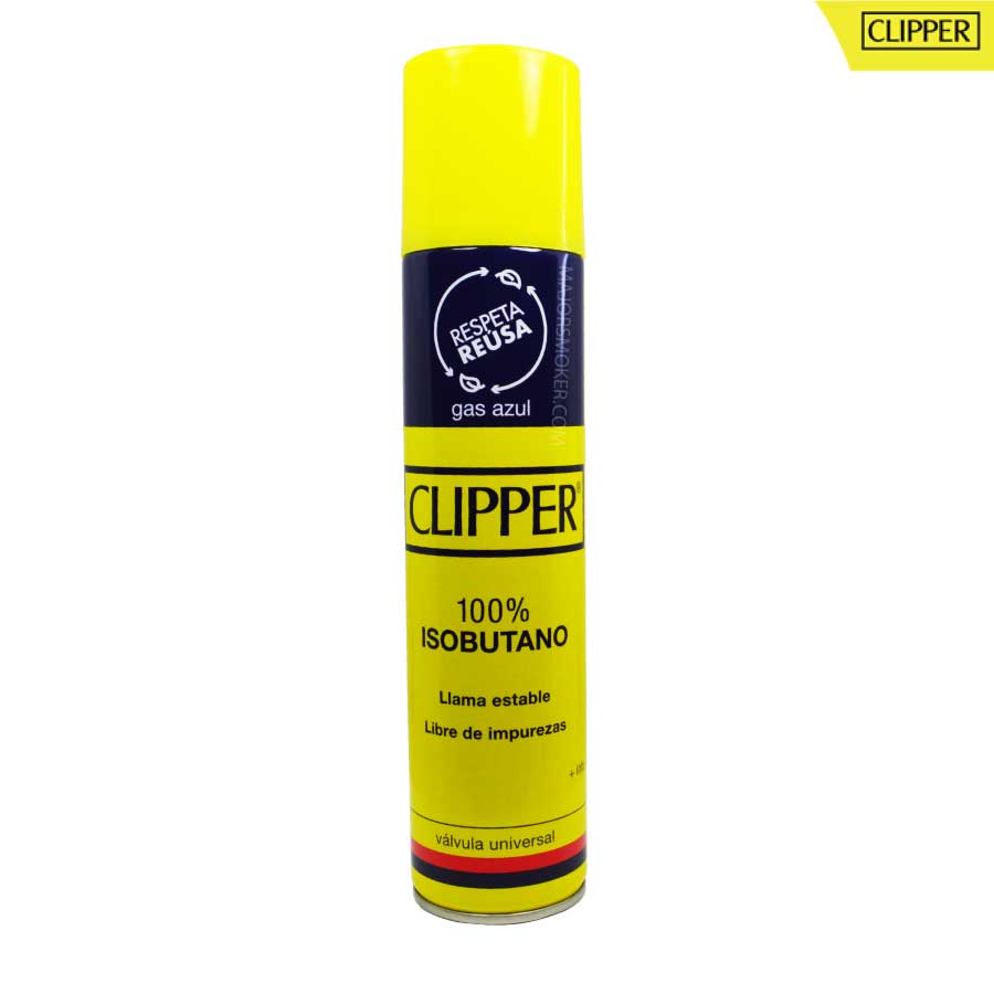 Gaz Briquet Pure Isobutane 300 ml | Clipper