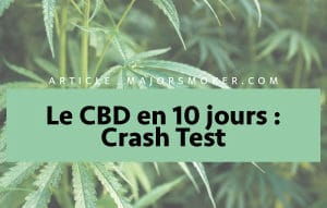 Le CBD en 10 jours, Crash Test