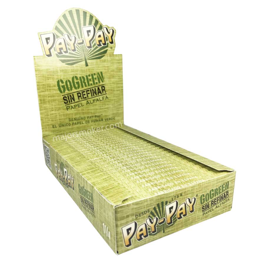 Carnet de Grande Feuille à Rouler Pay-Pay © Slim Go Green