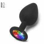 Plug Bijou Rainbow, plug d’anus, sextoy anal, plug anal bijou, stimulateur anal, butt plug, plug anal verre, plug anal silicone, plug anal bois, plug anal latex
