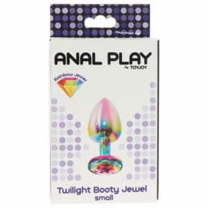 Bijou anal Twilight Rainbow, plug anal debutant, plug anal pour homme, plug anal xl, comment mettre un plug anal, petit plug anal, mini plug anal, plug anal public, plug anal utilisation, dorcel plug anal