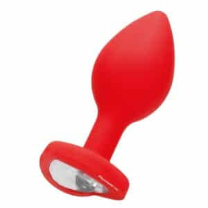 Plug Bijou Anal silicone Heart, plug anal diamant, plug anal xxl, plug anal femme, gros plug anal, a quoi sert un plug anal, stimulateur anal, butt plug, plug anal verre, plug anal silicone