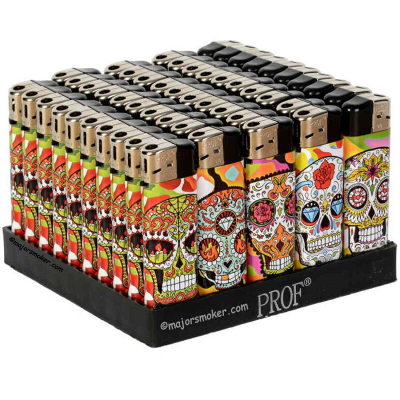 briquet-skull-calavera-prof-piezo-majorsmoker.com briquet skull, briquet piezo skull, briquet electronique, briquet electronique skull