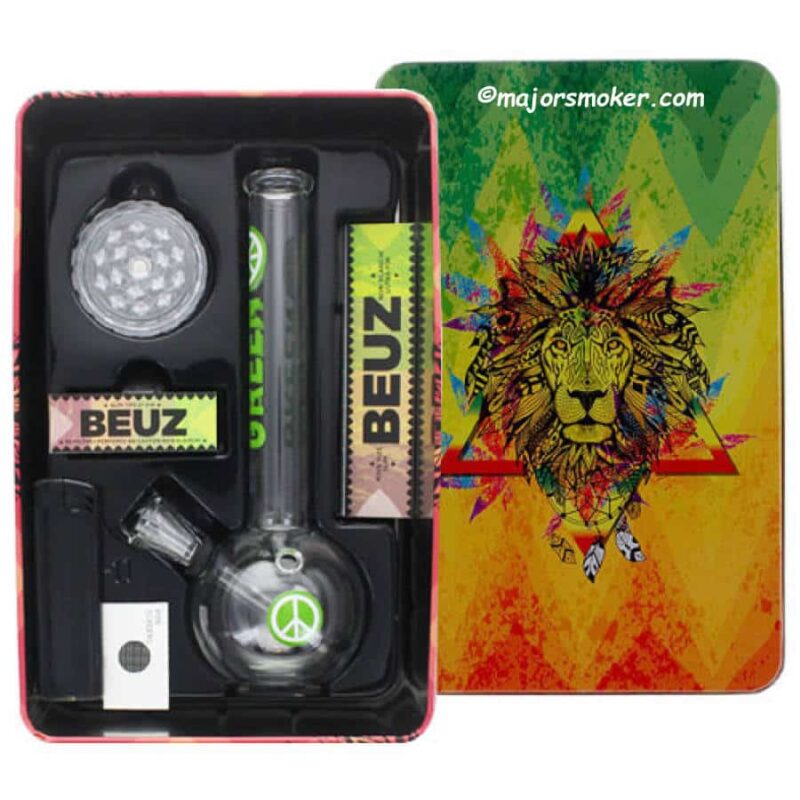bang en verre rasta, bang en verre, reggae bang rasta, coffret bang rasta greenline, coffret bang en verre pas cher, bang greenline peace, bang en verre greenline peace, pipe à eau greenline, coffret greenline, bang pas cher greenline