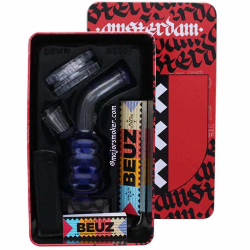 coffret bang amsterdam greenline, grinder amsterdam, bang amsterdam pas cher, coffret greeline, bang greenline, bang pas cher, bang original amsterdam, bang amsterdam, coffret greenline, pipe à eau en verre