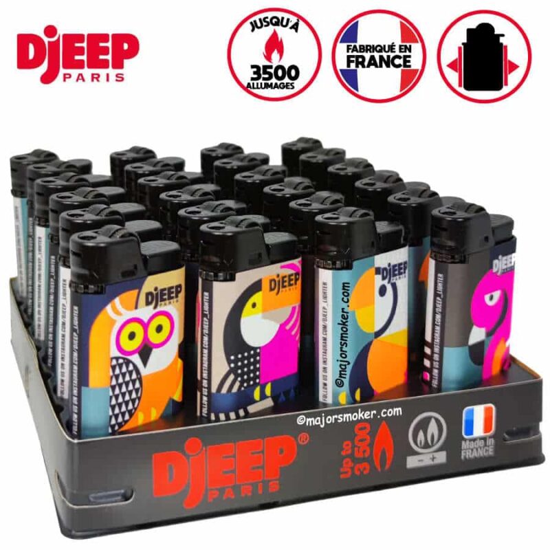 djeep-bird-fluo-briquet-petit-prix-x24-majorsmoker.com briquet, Djeep, briquet djeep, djeep paris, briquet djeep personnalisé, djeep lighters, bic, briquet bic, lot de briquet, briquet en gros, briquet en vrac, briquet djeep jungle, briquet pas cher, djeep pas cher