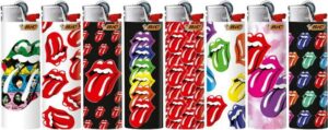 briquets rolling stones, briquet jetable décor, bic rolling stones, bic décor, briquet rock, briquet bic décor, maxi bic rolling stones