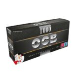 tube cigarette ocb, 1000 tube cigarette, boite de tube cigarette, tube a cigarette ocb, ocb tube 1000, achat tube cigarette pas cher, meilleur tube OCB, boite de 1000 tubes ocb, tube ocb petit prix