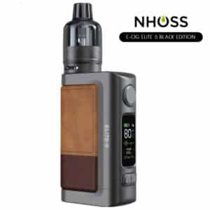 nhoss elite, cigarette électronique nhoss, nhoss, nhoss ecig, vapoteuse nhoss, elite 5, nhoss elite brown edition