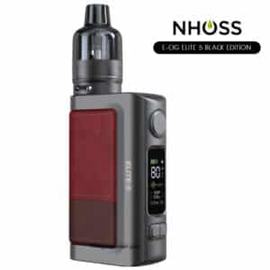 nhoss elite, cigarette électronique nhoss, nhoss, nhoss ecig, vapoteuse nhoss, elite 5, nhoss elite Red edition