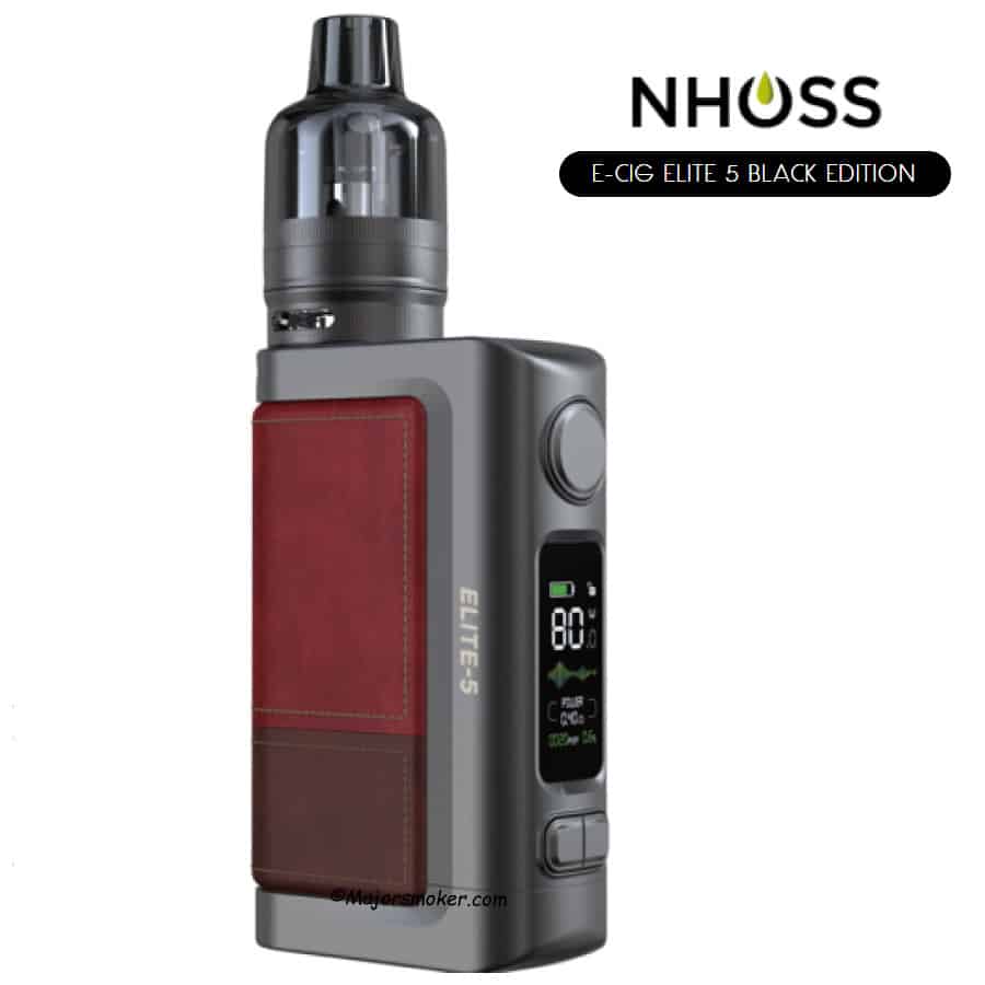 Nhoss Elite 5  Cigarette électronique haut de gamme - MajorSmoker