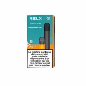 relx, relx essential, starkit essential, capsule relx, recharge relx, pod relx essential, relx france, achat relx pas cher, pod rechargeable