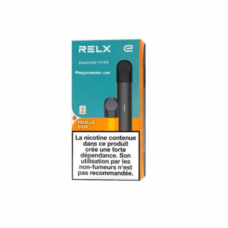 relx, relx essential, starkit essential, capsule relx, recharge relx, pod relx essential, relx france, achat relx pas cher, pod rechargeable