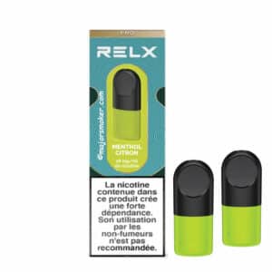 relx pod menthol citron, pod pro menthol citron, pod goût menthe citron, relx pod pro pas cher, capsule relx menthol citron, recharge pod pro relx menthe citron, relx pas cher menthol citron