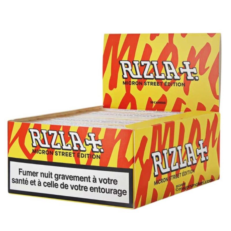 Feuille rizla, rizla, rizla+, feuille slim, feuille rizla slim, feuille rizla street edition, rizla street edition, feuille pas cher, feuille a rouler rizla, feuille longue