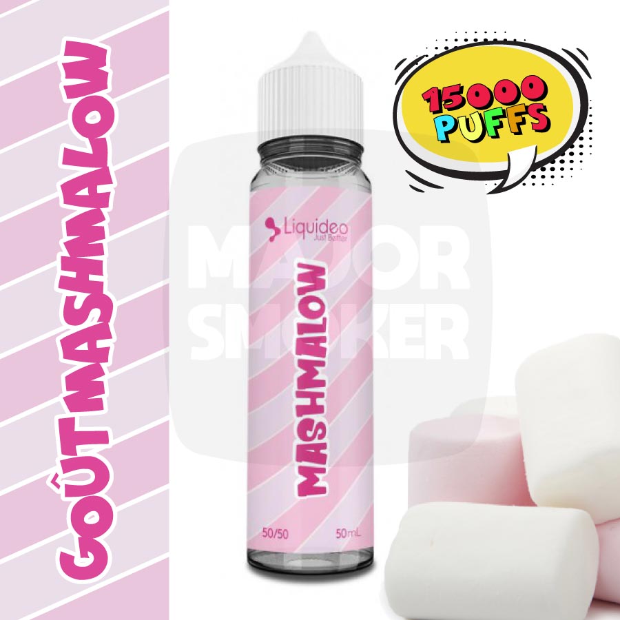 Wpuff Mashmalow 50ml | E liquide Puff Marshmallow Liquideo