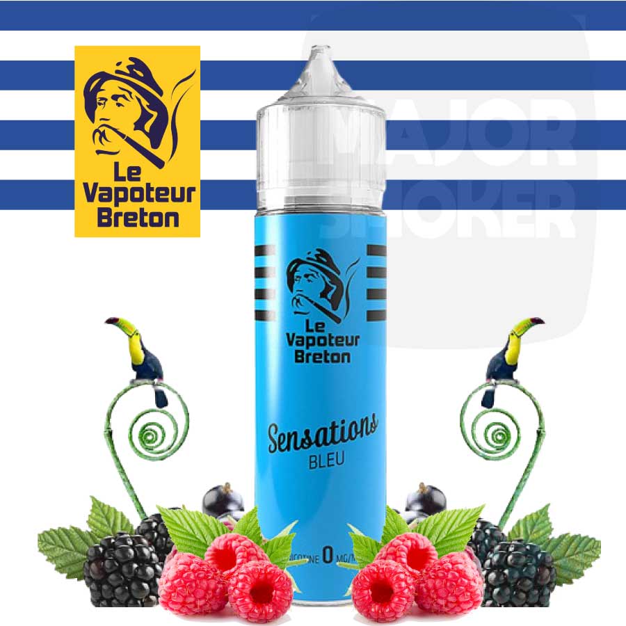 e-liquide sensations bleu 50 ml le vapoteur breton ISMOKE 31 - CIGARETTE ÉLECTRONIQUE & CBD - LA VACHE (GALERIE INTERMARCHÉ) -  Tabac - Cigarette électronique - CBD main image 0