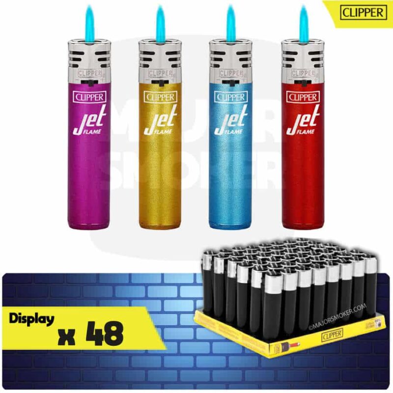 Clipper-chalumeau-Jet-flame-x48-crystal-Majorsmoker.com briquet clipper, briquet clipper metal, clipper jet flamme, clipper crystal, briquet crystal jet flame, clipper jet flame crystal, briquet clipper cher, briquet clipper prix, briquet clipper crystal jet flame,