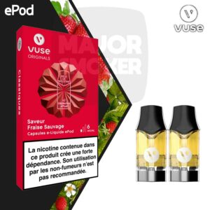 epod fraise sauvage, capsule epod fraise sauvage, vuse capsule fraise, vype fraise, vuse capsule epod fraise sauvage, recharge epod fraise sauvage, cartouche epod fraise