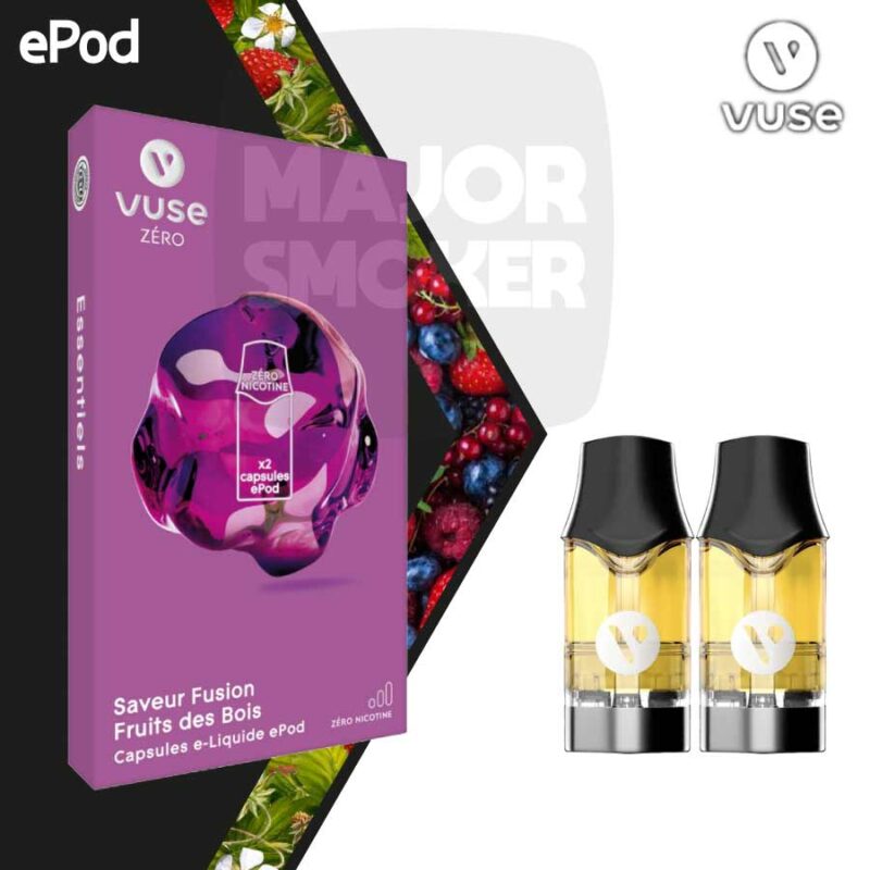 vuse-cartouches-epod-fruits-des-bois-fusion-majorsmoker.com epod fruit des bois, capsule epod fruit des bois, vuse capsule fruit des bois, vype fruit des bois, vuse capsule epod fruit des bois, recharge epod fruit des bois, cartouche epod fruit des bois