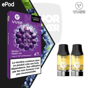 epod raisin ice, capsule epod raisin ice, vuse capsule raisin, vype raisin ice, vuse capsule epod raisin ice, recharge epod raisin glacée, cartouche epod raisin