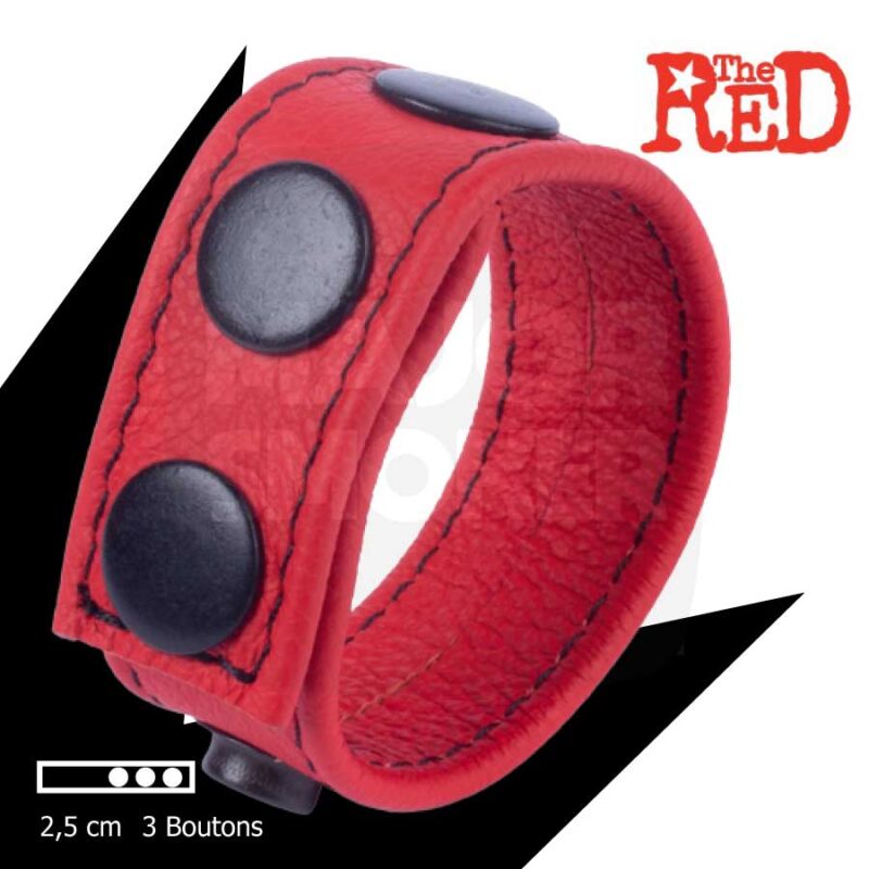 Cockring_en_cuir-3_Pressions_Rouge_The_Red_2_Majorsmoker.com cockring, cock ring, anneau penien, anneau pénien, anneau pour penis, anneau pour pénis, cockrings, anneau verge, anneau pour verge, anneau sextoys homme, sex toys homme anneau, cockring homme, cockring sex toys homme, pourquoi utiliser cockring, bienfaits cockring, effet cockring, cockring pas cher france, achat France cockring, cockring prix, combien cockring, comment utiliser cockring, tuto cockring utilisation,
