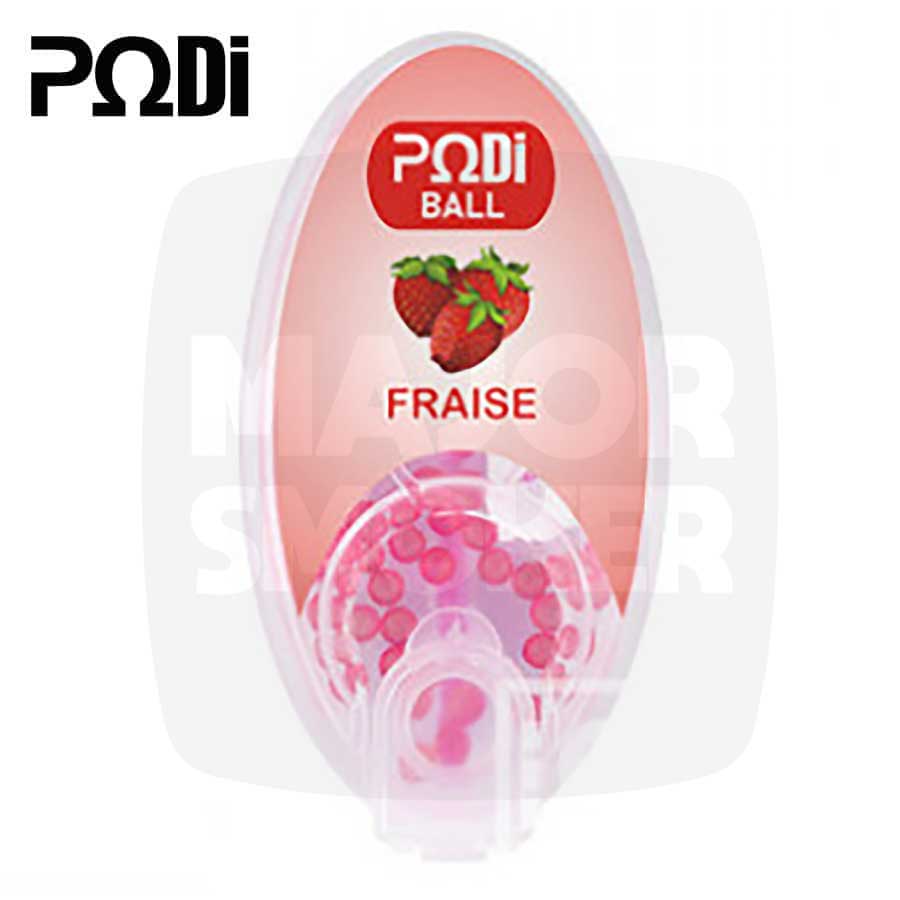 Podiballs Fruit Rouge Glacé, Bille Fraicheur Fruitée
