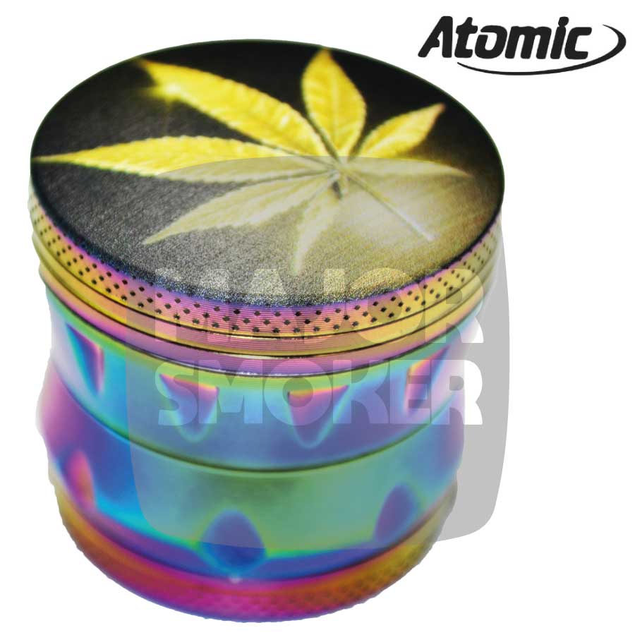 grinder, grinder metal, grinder 4 parties, grinder en metal, grinder atomic, atomic grinder, grinder atomic en metal, grinder atomic metal rainbow, grinder pas cher, grinder atomic prix,