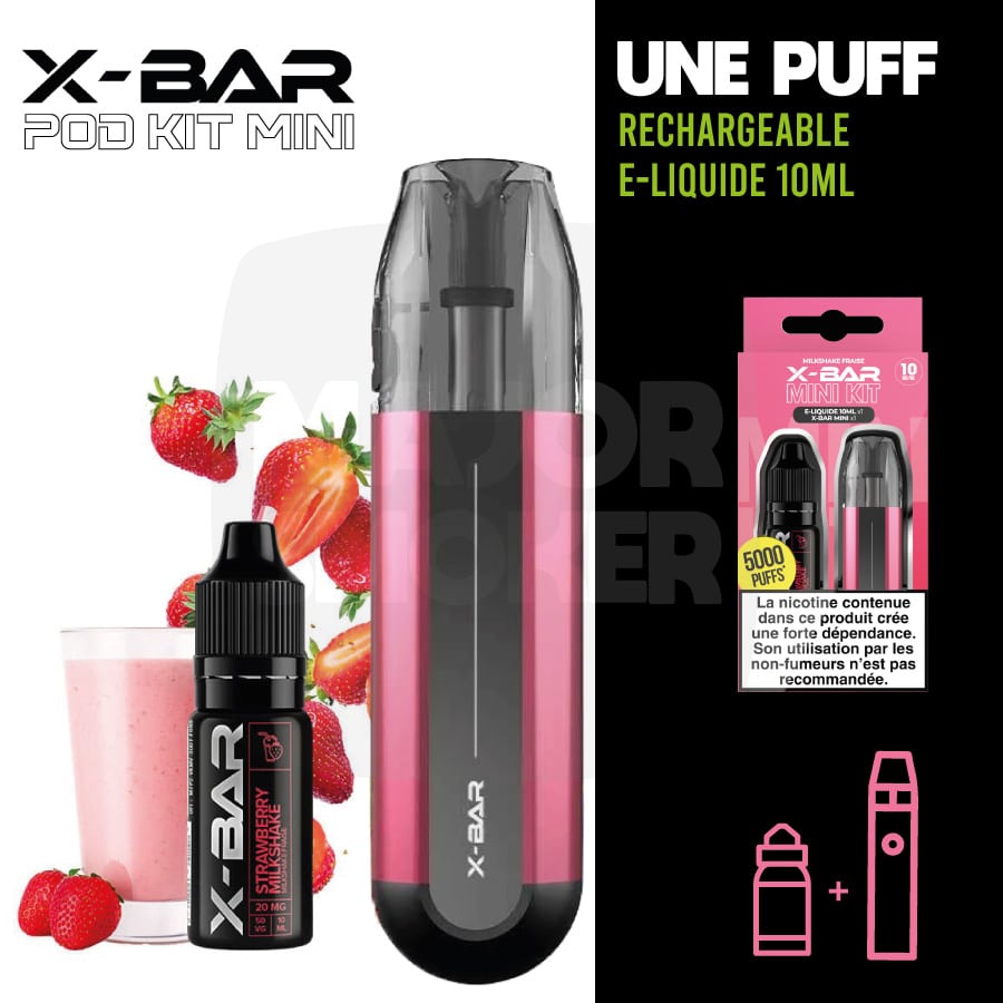 Mini Kit Strawberry Milkshake - X-Bar - Official Online Shop