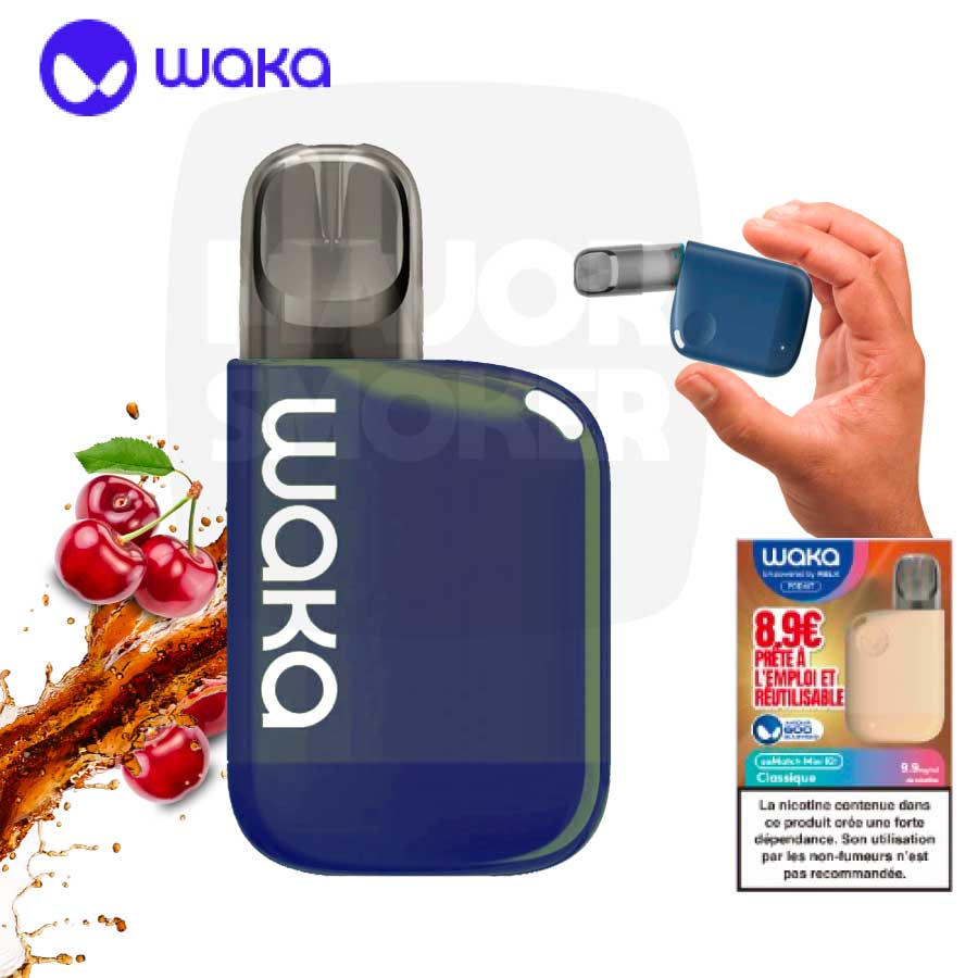 Puff Rechargeable | Waka so Match Cherry Cola | MajorSmoker Puff Rechargeable | Waka so Match Cherry Cola | MajorSmoker
