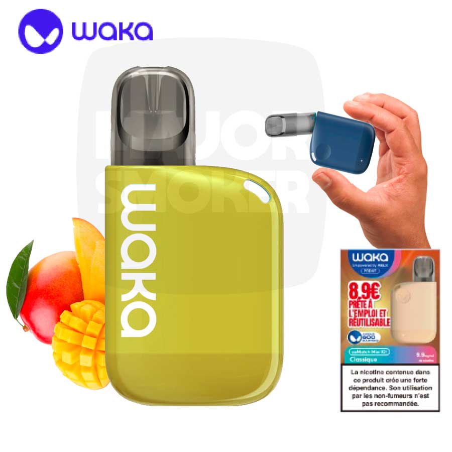 Puff Rechargeable | Waka so Match Mango | MajorSmoker