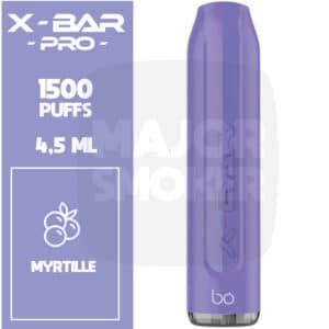 X bar pro myrtille, x-bar pro, X bar pro puff, x bar 1500 puff, x bar sans nicotine, x bar pro, x bar pro pas cher, x bar pro prix