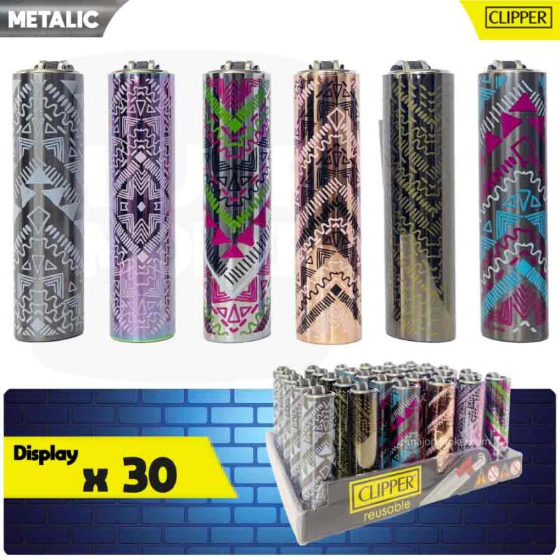briquet-clipper-azteca-patern-metalic-display-x30-majorsmoker.com clipper cover, briquet cover clipper, clipper etui metal, briquet etui metal, briquet etui, briquet avec etui, clipper etui metal briquet, briquet clipper etui, briquet cover metal,