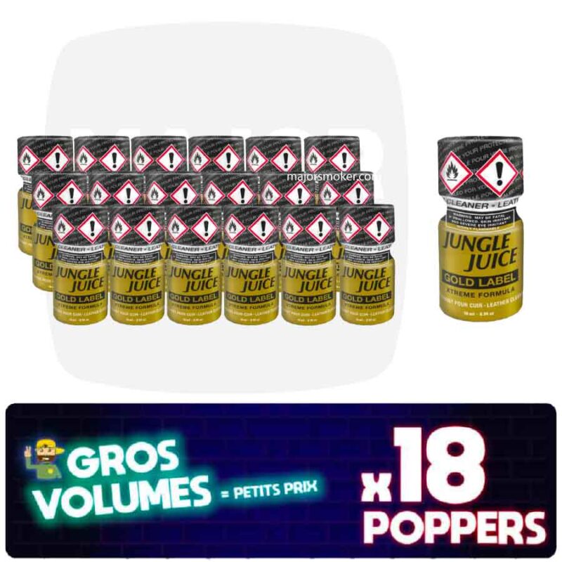 display-poppers-carton-jungle-juice-gold-10-ml-majorsmoker.com poppers, poppers prix, poppers achat France, acheter poppers France, acheter poppers pas cher, poppers jungle juice, jungle juice black label, poppers black label, poppers puissant, meilleur popper, meilleur popper pour le sexe, popper jungle juice pas cher, black label jungle juice, black label jungle juice 10ml,