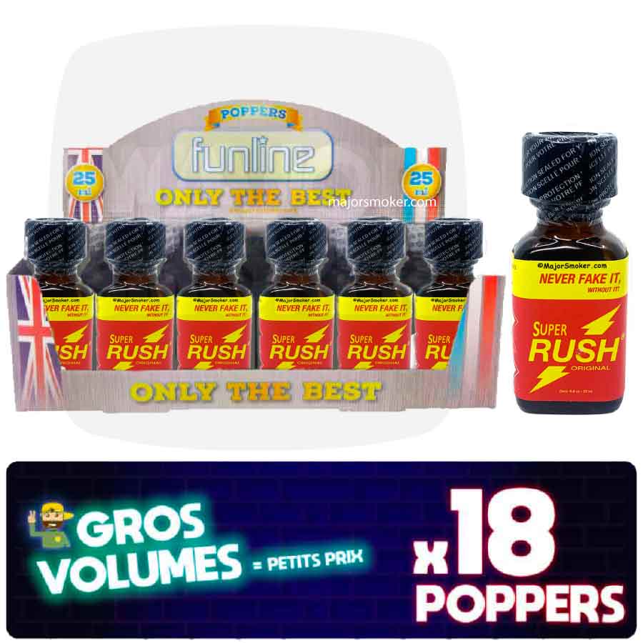 Lot Poppers, Super RUSH Original 25ml x18